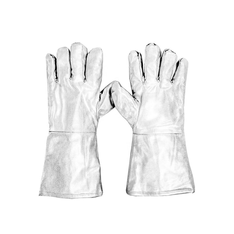 Hittebestendige, brandbestendige aluminium handschoen